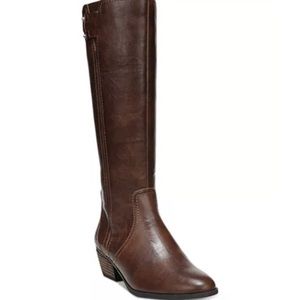 NIB Dr. Scholl's Brilliance Wide-Calf Boots Size 8